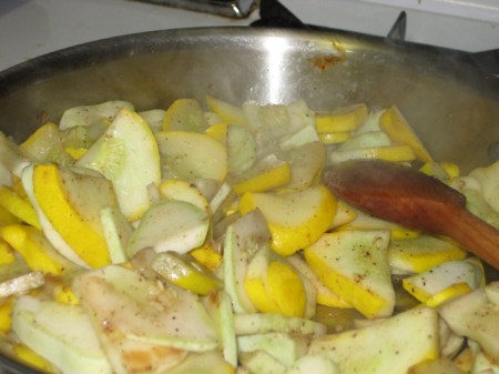 cooking squash