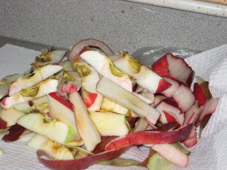 apple peels