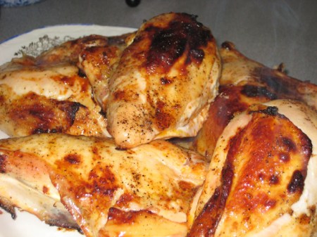 baked chicken  - y