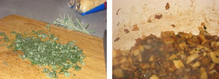 sage & vegetables