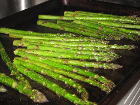 roasted asparagus