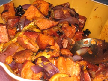 baked sweet potatoes