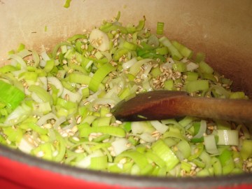barley & leeks