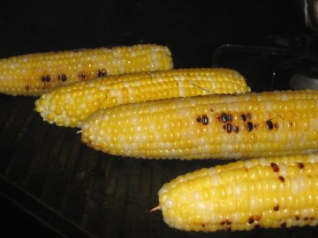 charring corn