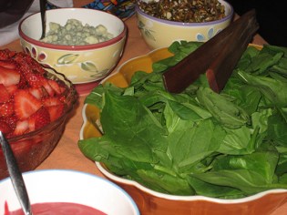 spinach salad