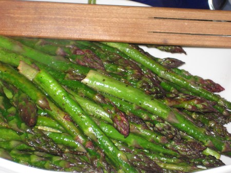 roasted asparagus